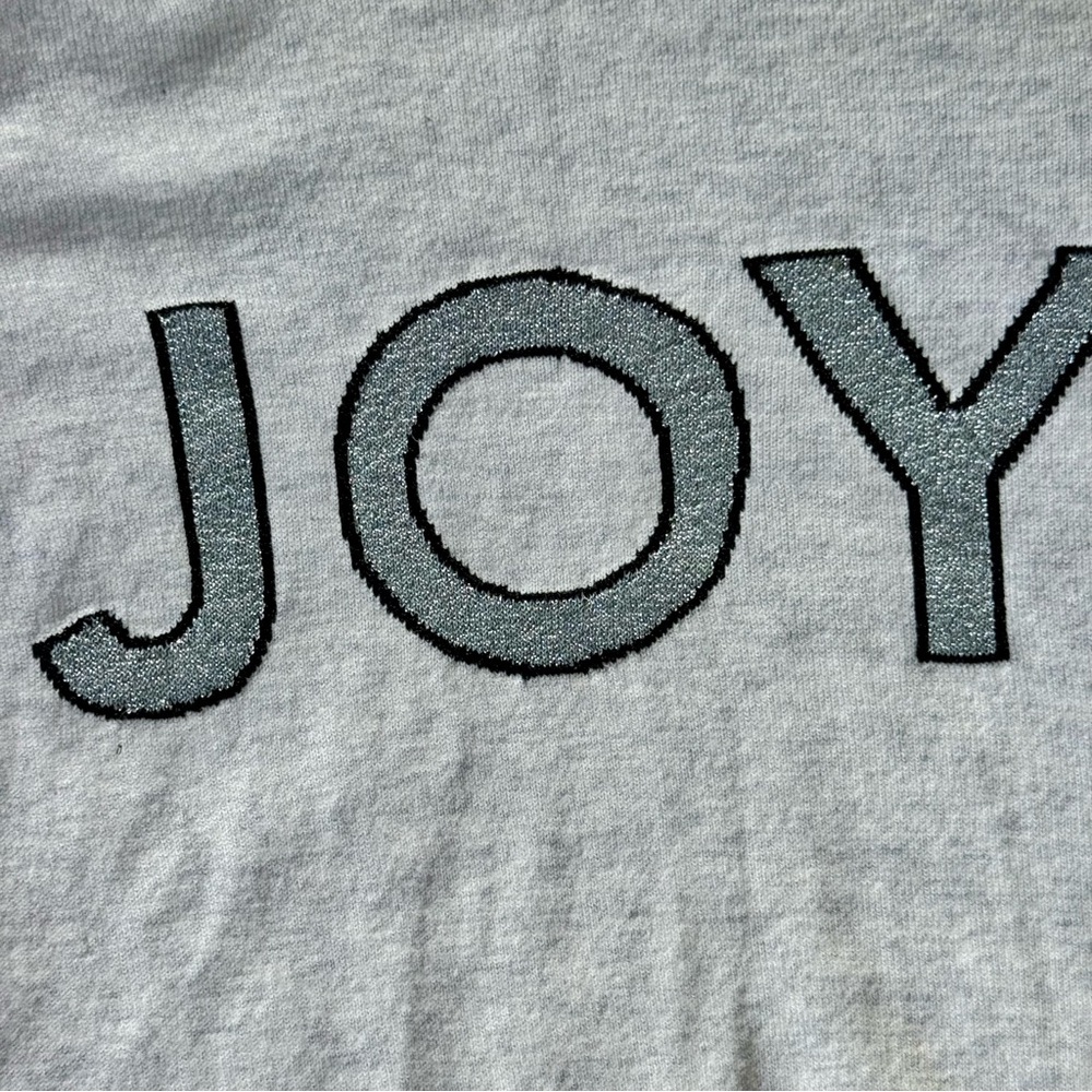 GAP Merino Extra Fine Wool Light Gray “JOY” Sweater Pullover Crewneck Size XS - Picture 5 of 8